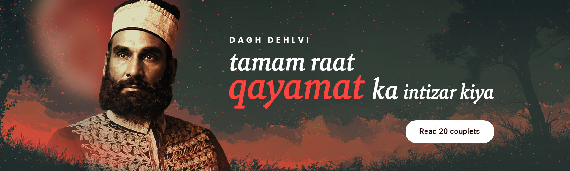 Famous Urdu Poetry - Dagh Dehlvi