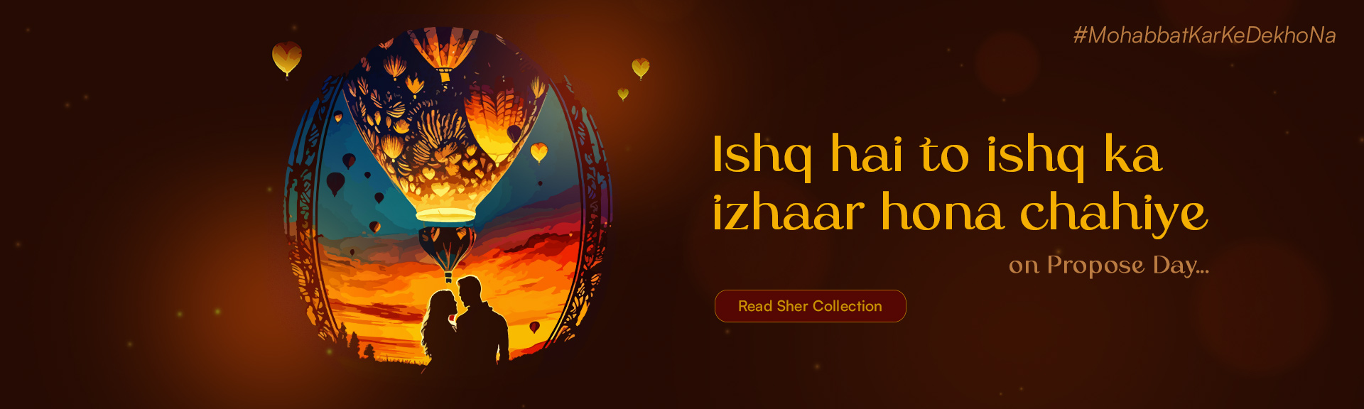 Shayari by famous poets - Propose Day