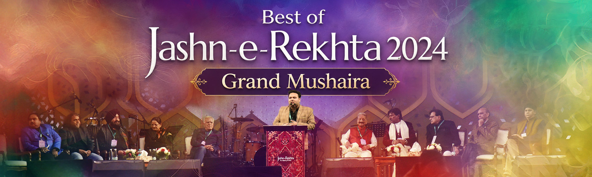 Top Urdu Shayari - Jashn-e-Rekhta 2024: Grand Mushaira