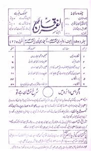 Al Furqan Jild 52 Shumara 2 Feb 1984