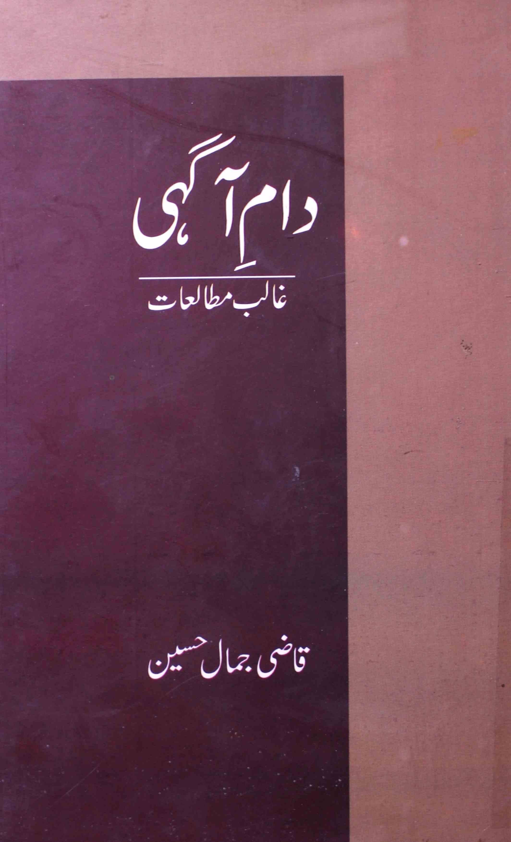 Dam-e-Agahi Ghalib Mutaliat
