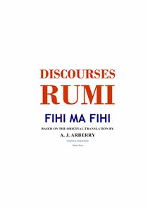 Discourses Rumi Fihi Ma Fihi