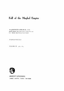 Fall of The Mughal Empire
