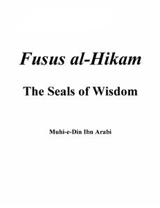 Fusus Al-Hikam