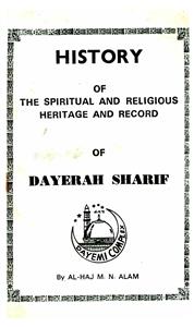 history of the spiritual and religious heritage and record of dayerah sharif