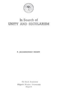 In Search of Unity and Secularism