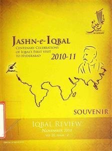 Iqbal Review,Hyderabad-Volume-020، Shumara Number-002