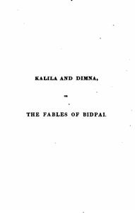 kaleela and dimna