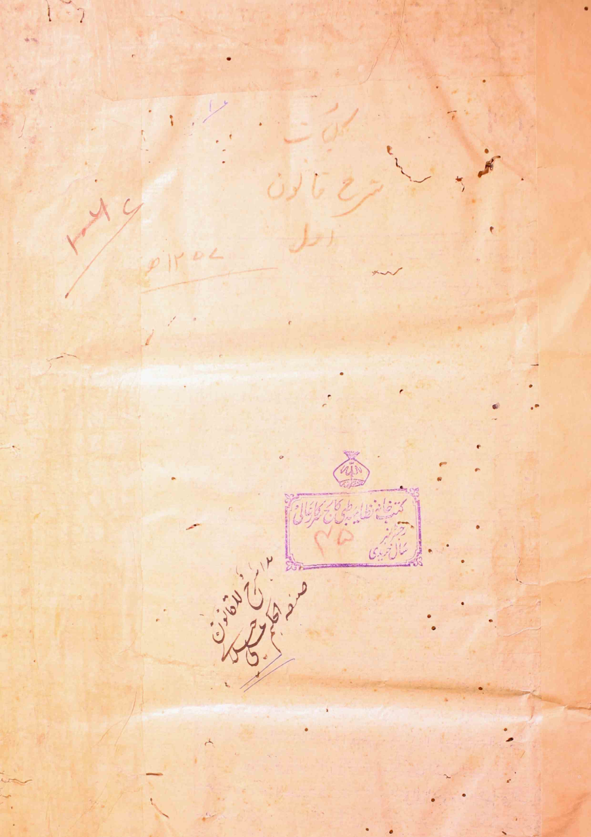 Sharh-e-Kulliyat-e-Qanoon