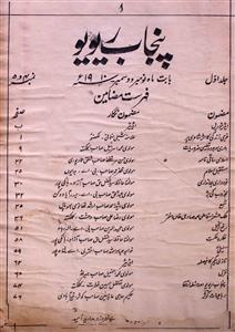 Punjab Review Jild 1 No 4,5 November,December 1910-SVK-Shumara Nmber-004,005