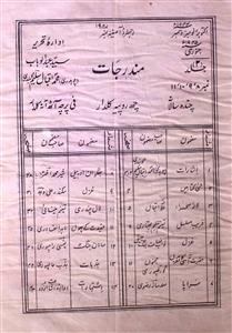 Payam E Adab Jild 2 No 8,9,10,11 October,November,December 1944,January 1945-SVK