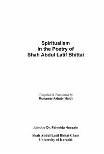 Spiritualism In The Poetry of  Shah Abdul Latif Bhittai