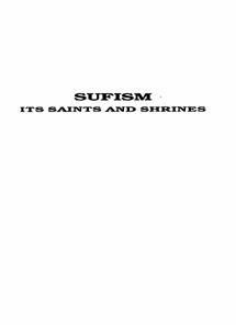 sufism its saints and shrines