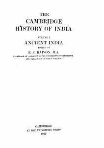 the cambridge history of india