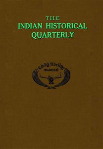 The Indian Historical Quarterly Vol 16 No March-Shumara Number-004