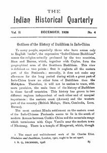 The Indian Historical Quarterly Vol 2 No 4 December-Shumara Number-004