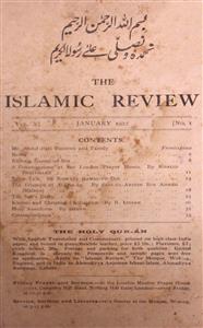 The Islamic Review Jild 10 No 1 Jan 1922 MANUU-Shumara Number-001