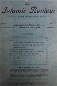 The Islamic Review Jild 12 No 11 Nov 1924-Shumara Number-011