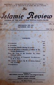 The Islamic Review Jild 31 No 11 Nov 1942 MANUU-Shumara Number-011