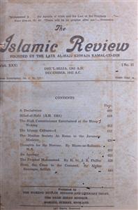 The Islamic Review Jild 31 No 12 Dec 1942 MANUU-Shumara Number-012