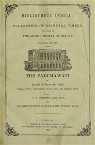 The Padumawati Of Malik Mohammad Jaisia