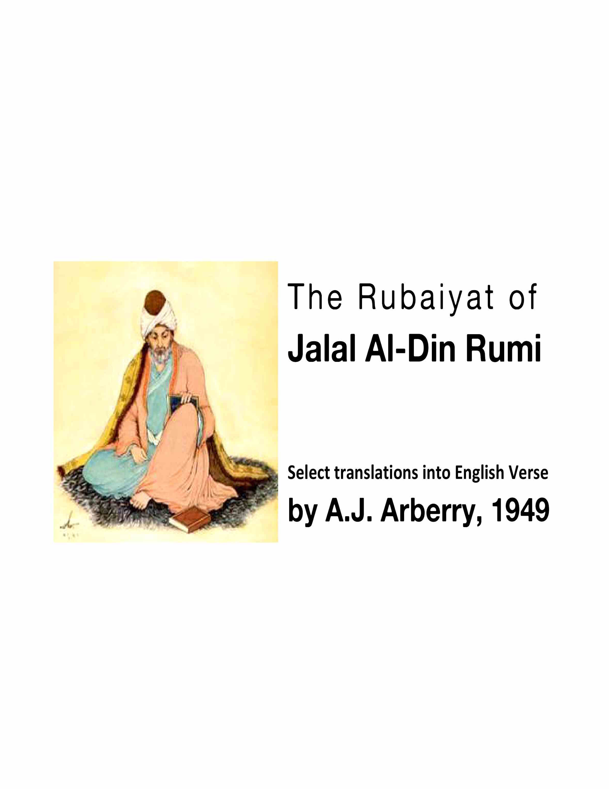 The Rubaiyat of Jalaluddeen Rumi