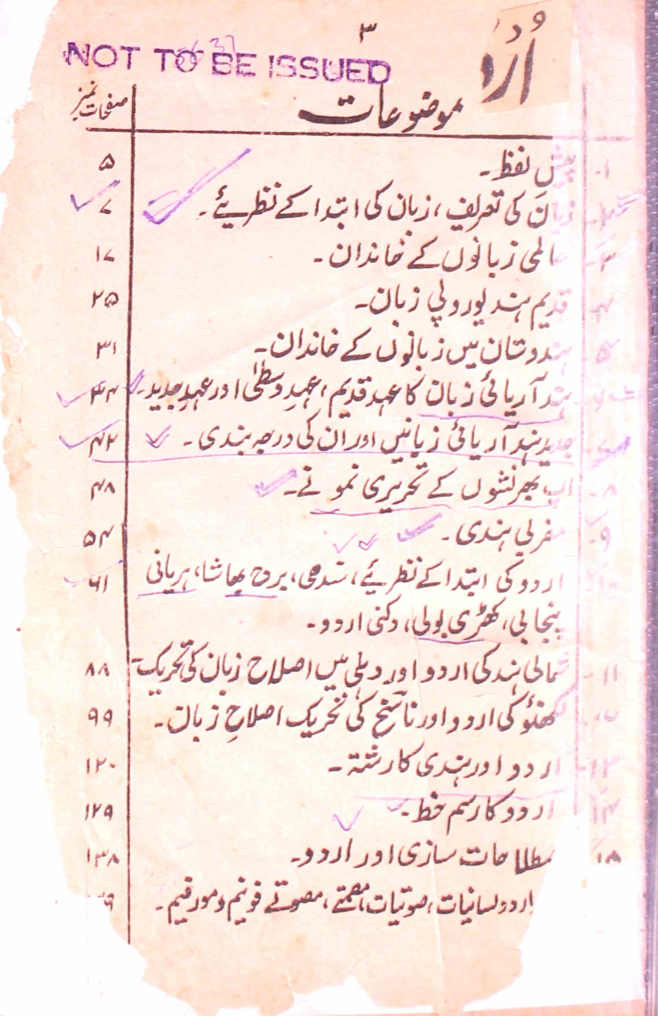 urdu lisaniyat