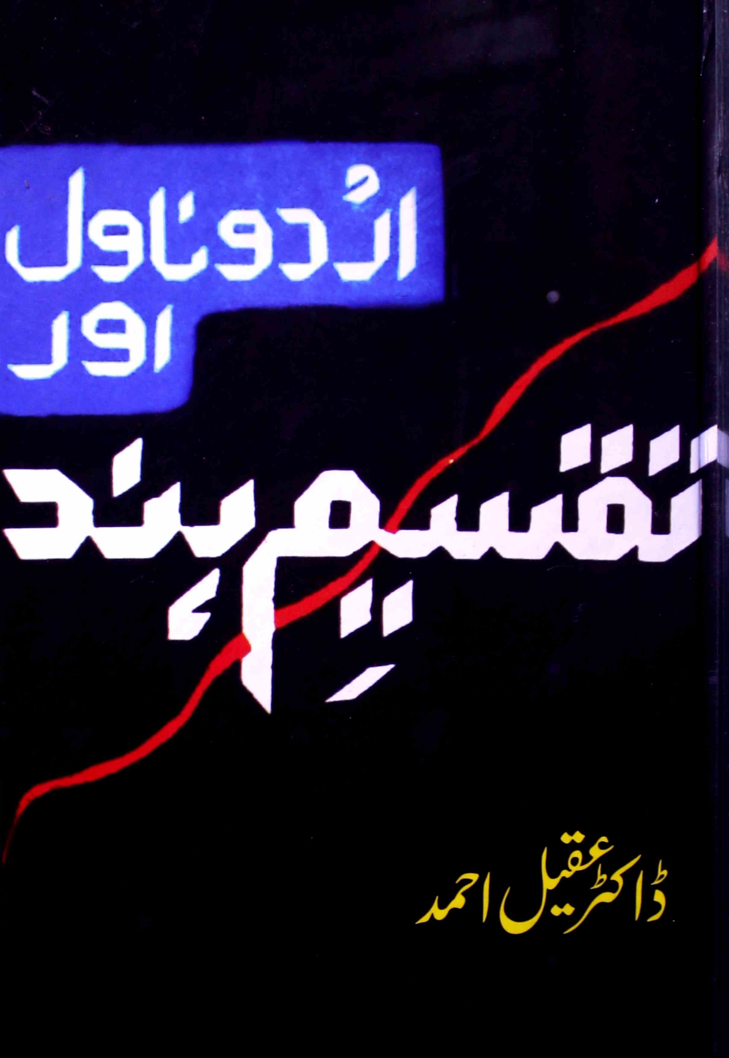Urdu Novel Aur Taqseem-e-Hind