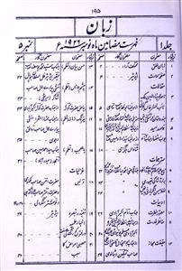 Zaban Jild 1 No. 5 Nov. 1926-Shumara Number-005