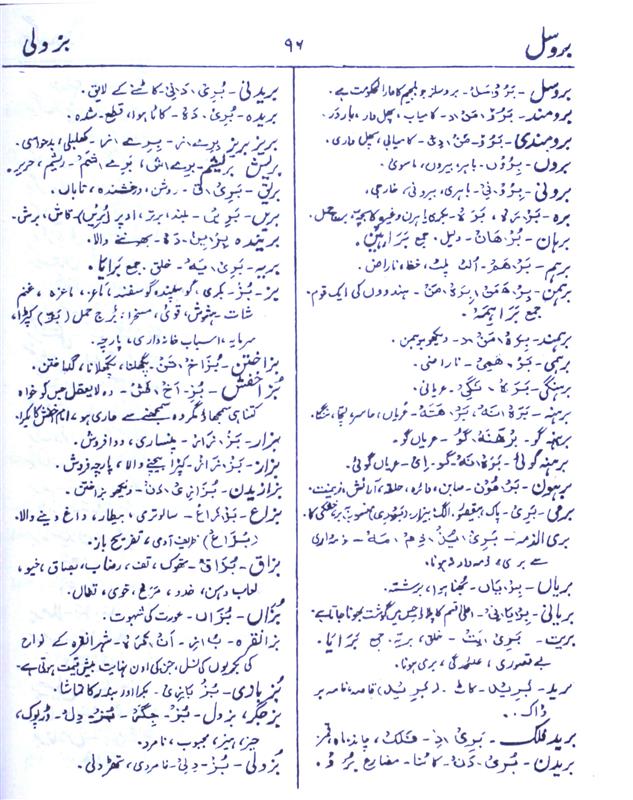 Brassiere meaning in urdu - The Urdu Dictionary