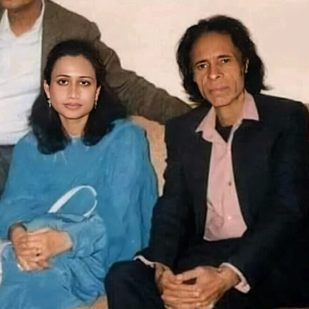 Jaun Eliya with Parveen Shakir