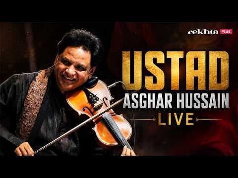 Ustad Asghar Hussain Plays Sufi on Violin | Live at Jashn-e-Rekhta