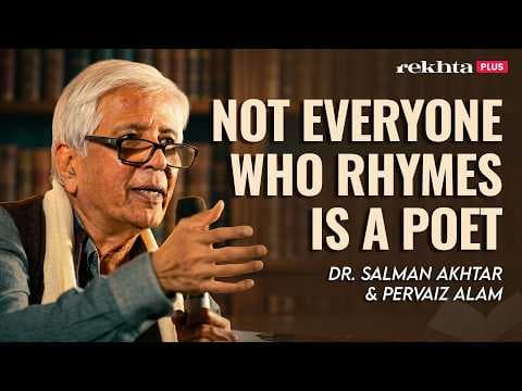 Not Everyone Who Rhymes Is a Poet | 4 Signs of Bad Poetry | Salman Akhtar & Pervaiz Alam Live